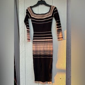 Hera collection striped midi dress